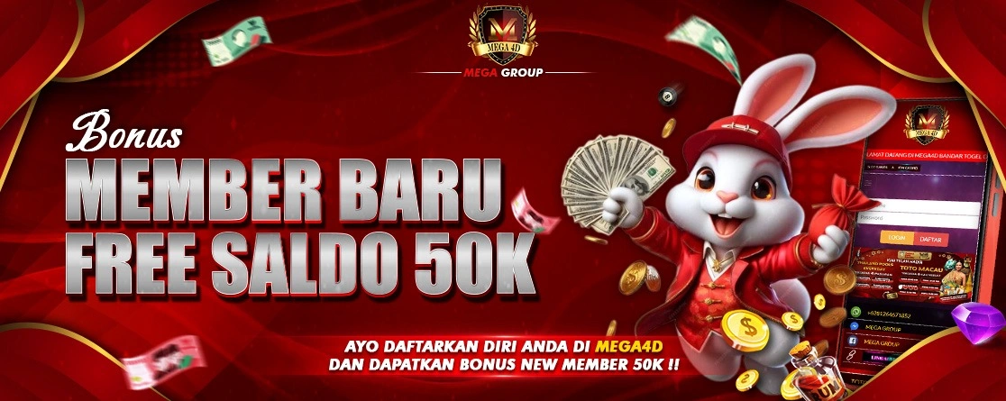 FREE SALDO MEMBER BARU 50K